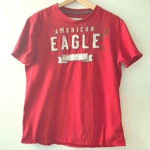 American Eagle Outfitters • Red tee shirt • sz M